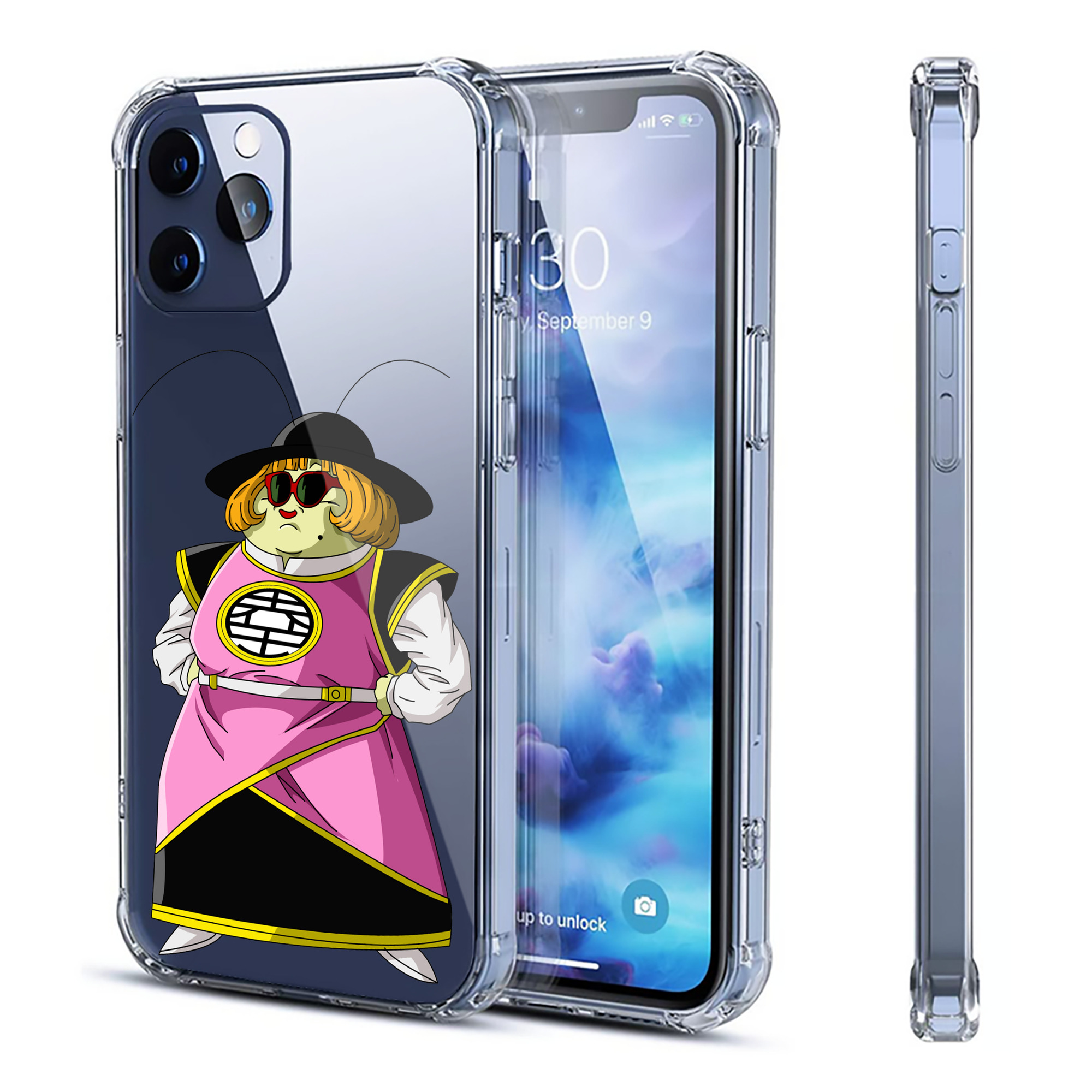 （画像用） ドラゴンボール DRAGON BALL 【iPhone 12シリーズ対応】透明スマホケース（クリアソフトケース）